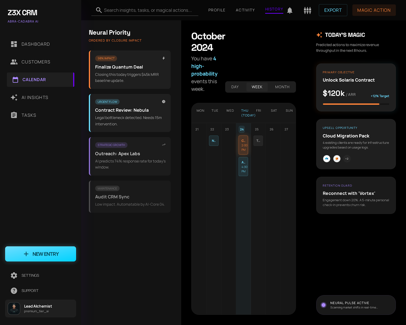 Calendário de Tarefas